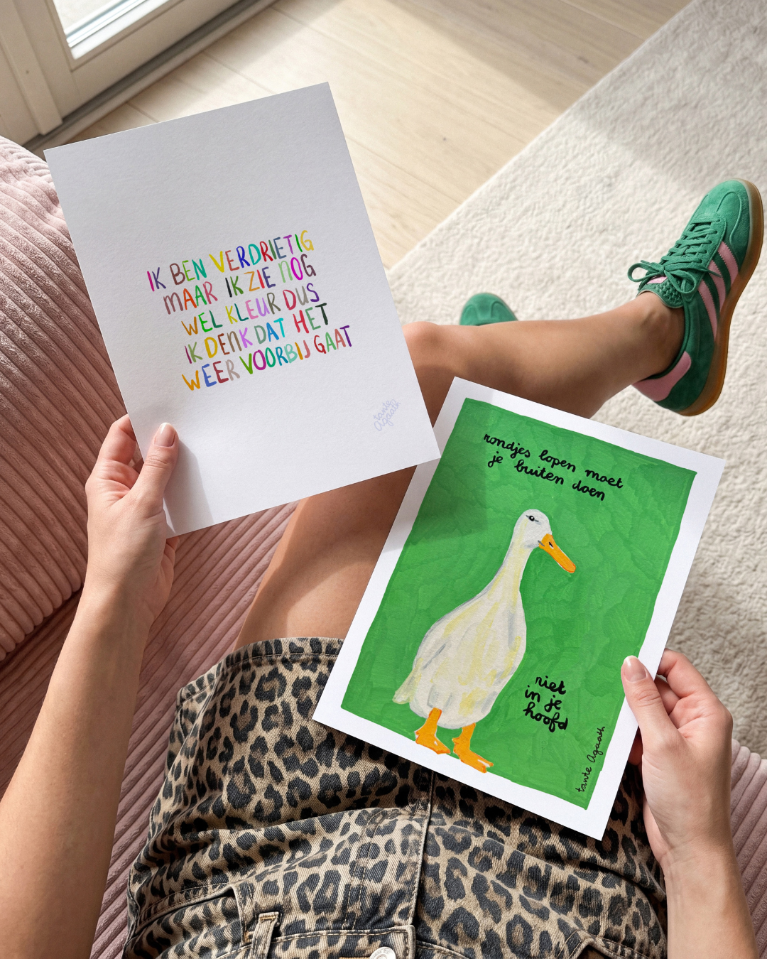 Ik zie nog wel kleur (print)