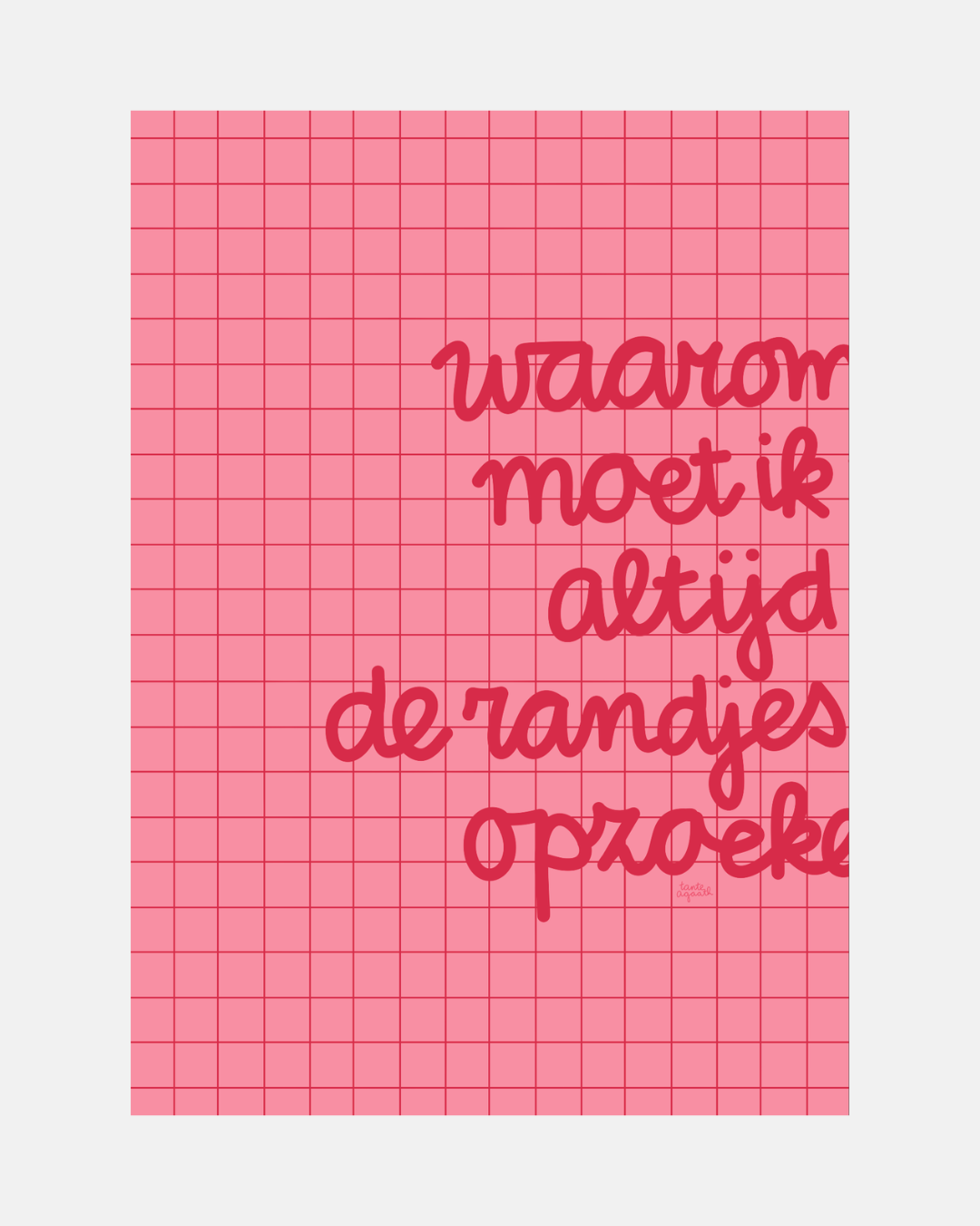 De randjes (print)