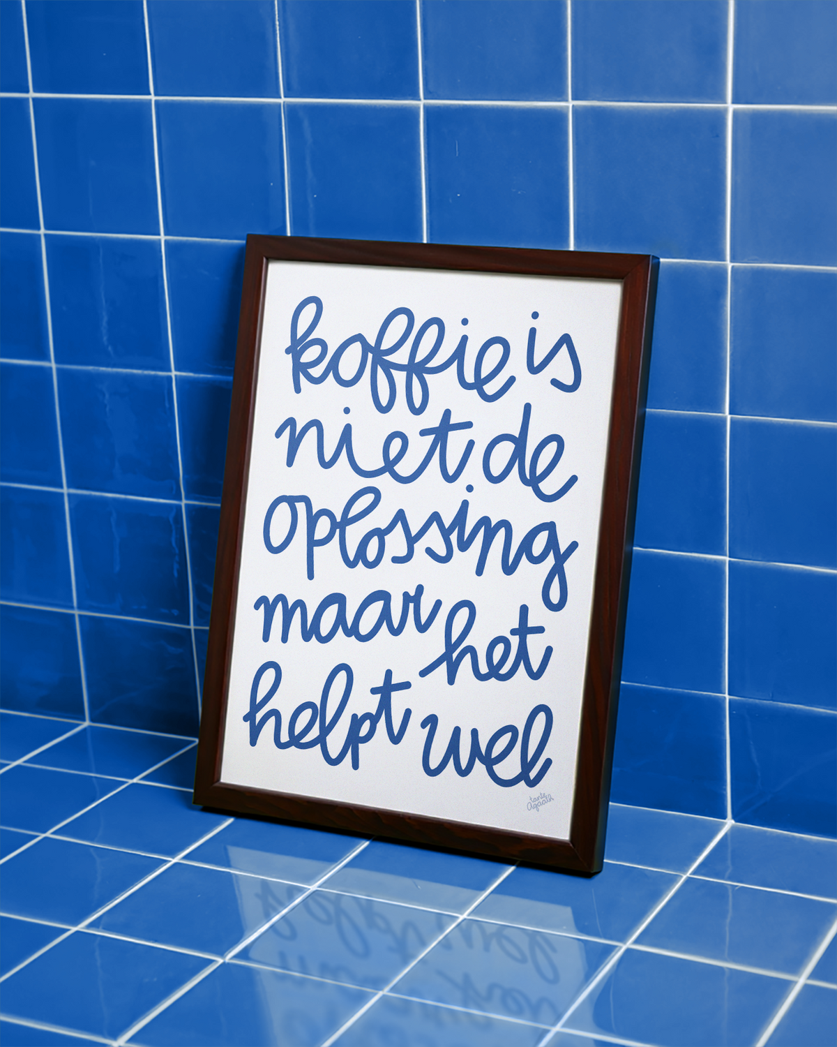 Koffie is niet de oplossing (print)